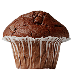 Double chocolate muffin